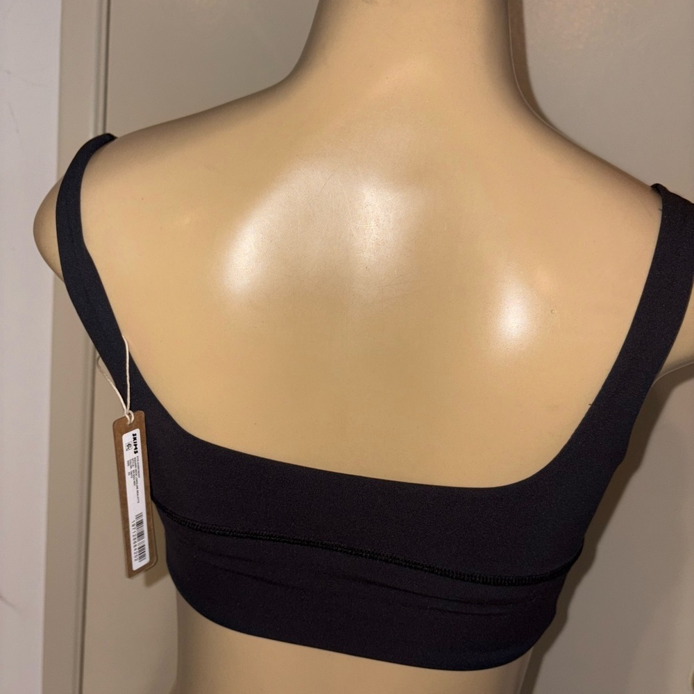 Skims SQUARE NECK LONGLINE BRALETTE ONYX S New - Picture 4 of 4